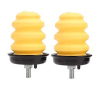 Aramox Tope de Tope de Resorte de Hoja, 2 Piezas Tope de Tope Marco Trasero Parachoques de Goma 15712438 Ajuste para SILVERADO 1500