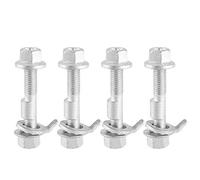 Aramox Tornillos De Alineación 4Pcs para Corrección De Camber En Ruedas Herramienta Ajustable 12mm Dureza 12 Compatible con La Mayoría De Vehículos