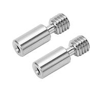 Aramox Tubo Heatbreak Aleación de Ti Tubo de Garganta para Impresora 3D M6 19 X 6 Mm Diseño de Rama Pared Interior Lisa Fácil Instalación para Ender 3 S1 S1 Pro CR 10 Smart Pro Sermoon V1 (aleación