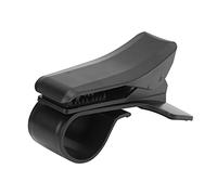 Aramox Universal Pom Y Abrazadera De Silicona Antideslizante para Tablero De Instrumentos, Soporte para Teléfono para Automóvil, Ajustable, para PDA MP4 De 3-6.5 Pulgadas, Color Negro