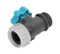 Aramox Válvula de Bola Reguladora ABS G3 4 Válvula de Bola de Ajuste Control de Flujo Flexible ON OFF para Riego de Jardines Riego de Invernaderos Conexión de Temporizador de Agua y Grifos Roscados