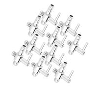 Aramox Válvula de Bomba de Oxígeno con Válvula de Control de Aire de Acero Inoxidable de 10 Piezas, Distribuida de Manera Eficiente, Construcción de Acero Inoxidable de Primera Calidad, Compacta y