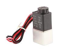Aramox Válvula Solenoide 2V025 06 Válvula Solenoide Eléctrica de Aleación de Aluminio DC12V G1 8 Pulgadas Normalmente Abierta Sellado Estable de 2 Vías Respuesta Rápida para Equipos de