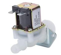 Aramox Válvula Solenoide de 3/4 Pulgadas, Construcción de Plástico de Válvula Solenoide Eléctrica para Control del Agua en el Hogar y Rendimiento Confiable