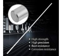 Aramox Varilla de Acero de Cojinete de 6 Mm de Eje Lineal de 6 Mm con Alta Precisión para la Impresora 3D RC CAR Proyecto 300 (500 mm)