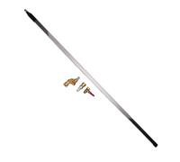 Aramox Varilla de Limpieza para Radiador de Coche, Longitud de 1m/3.28 Pies, Boquilla Abanico de 25 Grados, Conector Rápido Universal, para Lavadora a Presión