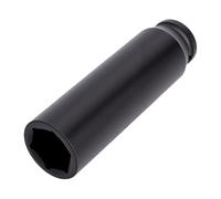 Aramox Vaso de Impacto con Accionamiento de 1/2 Pulgada, Vaso Hueco Extendido de 120 Mm, 38 Mm