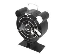 Aramox Ventilador de Estufa de Leña de 6 Paletas/alas para una Circulación de Aire Eficiente - Ventilador de Chimenea Accionado por Calor con - Ayuda a Reducir el Consumo de Leña Adecuado para