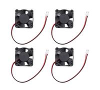 Aramox Ventilador de Extremo Caliente de 4pcs, 1.18x1.18x0.59 Pulgadas Fit Fit para Ad 5M Pro 3D Printer de Alta Velocidad Rodamiento de Bolas Doble 3010