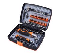 Aramox Versátil 68 en 1 Destornillador de Trinquete para Expectativas de Reparación con un Set de Manija de Rotación de 180 °
