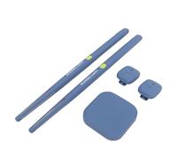 Aramox Virtual Reality Drum Set Kit de Batería de Batería de Aire con Tecnología de Detección de Movimiento VR Sound 3D Portable para Adultos (Blue)