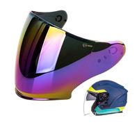 Aramox Visor de Casco de Motocicleta Motor Motor Lente de Motocicleta Escudo de Casco de Visibilidad Mejorada Protección General 5 Reemplazo de Opciones de Color para Mt Avenue SV Helmet with