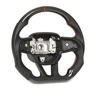 Aramox Volante Fibra Carbono Seco Piel Perforada para Challenger 2015 Al 2022