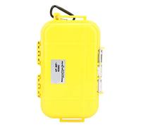 Aramox Waterproof Survival Box Estuche de Almacenamiento a Prueba de Choque Caja a Prueba de Agua ABS Ingeniería de Plástico con Almohadilla de Goma Desmontable para Herramientas Cayos de Teléfono (Y