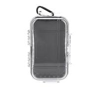 Aramox Waterproof Survival Box Estuche de Almacenamiento a Prueba de Choque Caja a Prueba de Agua ABS Ingeniería de Plástico con Almohadilla de Goma Desmontable para Herramientas Cayos de Teléfono (T