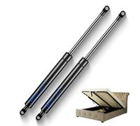 ARANA 2x Muelle de Amortiguadores de gas resorte universales 500 mm, 800 N presión, para cama otomana, cubierta de barco, canape, cama abatible, caja de almacenamiento, ventana y bricolaje