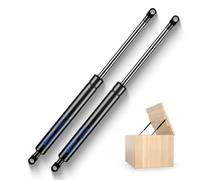 ARANA 2x Muelle de Amortiguadores de gas resorte universales 600 mm, 360 N presión, para cama otomana, cubierta de barco, canape, cama abatible, caja de almacenamiento, ventana y bricolaje