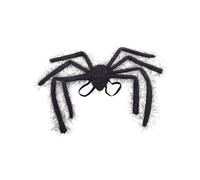 Araña Alas Adulto Negro Ventana Halloween Arañas Accesorio de Disfraz Peludo
