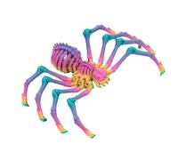 Araña articulada impresa en 3D, de araña impreso en 3D | Inquieto adulto impreso en 3D,Juguetes de escritorio para aliviar el estrés, juguetes de escritorio para adultos, 3D araña articulada