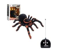 Araña Control remoto - Juguete Robot RC, Coche De Cascada Con Luces Pulverizadas, Modelo De Miedo Realista, Juguete De Relleno Divertido | Fácil De Controlar, Adición Emocionante Para Chicos,