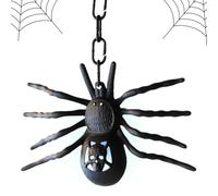Araña de Halloween | Decoración de araña para Halloween, regalos de juguete de miedo brillantes para uso en interiores y exteriores, incluidas decoraciones de mesa de jardín y fiestas de cumpleaños