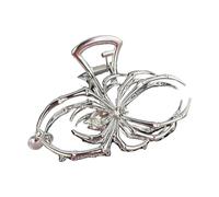 Araña de metal | 1 * Halloween para mujer | Araña 8,2 x 5,5 cm | Accesorios de miedo, metal resistente, accesorio creativo