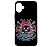 Araña DJ Música Animal En Acción Carcasa para iPhone 16 Plus