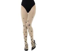 Araña Estampado Medias Opaco Bruja Halloween Disfraz Mujer Accesorio Nuevo