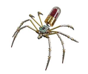 Araña Mecánica - Robots Arañas Robots Robots Rompecabezas de Metal Realista Tarántula teledirigida | O actividades divertidas para fiestas, ocio, hogar, tiempo familiar, vacaciones, festivales