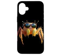 Araña Regal Araña Saltadora Tarántula Aracnófila Arácnidos Carcasa para iPhone 16 Plus