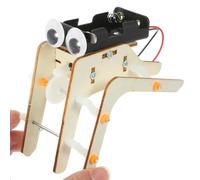 Araña robótica de madera: experimento educativo de bricolaje, juguete interactivo sensorial | Emocionante actividad práctica para niños, niños, fin de semana de Navidad, campamento de verano, sala de