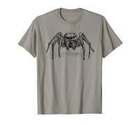 Araña saltadora, araña saltadora, como dibujo en negro Camiseta