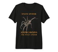 Araña Territorio de Carolinas La Araña Lobo Camiseta Premium