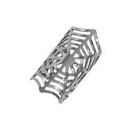 Araña Web Pendientes Joyería Sin Perforación Pendientes de Clip de Halloween Accesorios de Metal de Moda para Mujeres Disfraces Diarios y Fiesta Clip en Pendientes de Araña Metal, フリーサイズ