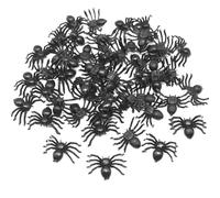 Arañas falsas, arañas de halloween - 50X espeluznantes | Juguetes de relleno de halloween, Juguetes de relleno de miedo para decoración interior y exterior