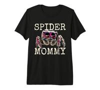 Arañas Mamá Spider Mommy Araña Saltadora Phidippus Regius Camiseta Premium