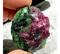 arana's - Piedra de bolsillo RUBI ZOISITA en bruto 3-5 cm - Llévala siempre contigo - Amuleto de la suerte - Piedras y cristales naturales curativos de sanacion (Rubí Zoisita)