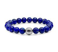 arana's - Pulsera LAPISLAZULI 8mm calidad 5A - Hilo elástico con cuentas de bolas piedra natural - Piedras energéticas y cristales curativos para mujer y hombre - Curación sanación (Lapislázuli)
