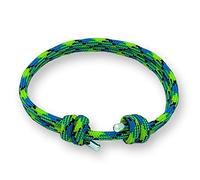 arana's - Pulsera nutica mujer hombre niño niña | Color rosa roja morada negra amarilla | Adornos de Plata de Ley | Pulseras marineras hechas a mano | Brazaletes surferos cuerda paracord
