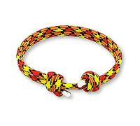 arana's - Pulsera nutica mujer hombre niño niña | Color rosa roja morada negra amarilla | Adornos de Plata de Ley | Pulseras marineras hechas a mano | Brazaletes surferos cuerda paracord