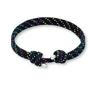 arana's - Pulsera nutica mujer hombre niño niña | Color rosa roja morada negra amarilla | Adornos de Plata de Ley | Pulseras marineras hechas a mano | Brazaletes surferos cuerda paracord