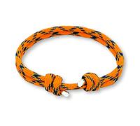 arana's - Pulsera nutica mujer hombre niño niña | Color rosa roja morada negra amarilla | Adornos de Plata de Ley | Pulseras marineras hechas a mano | Brazaletes surferos cuerda paracord