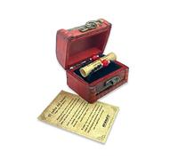 arana's - Pulseras hilo rojo del destino con piedra Jaspe en Cofre del tesoro - Hombre y mujer - Plata de ley - Regalos originales San Valentin, parejas, novios, cumpleaños, aniversarios