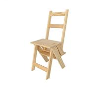 Aranaz 11001- Silla Escalera Madera de Pino, 39 x 53 x 91 cm