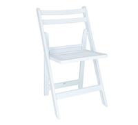 ARANAZ S.L. MANUFACTURAS DE LA MADERA Silla Plegable ELO 44x39x78,5cm Color Blanco