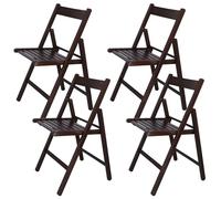ARANAZ S.L. MANUFACTURAS DE LA MADERA Silla Plegable, Madera de Haya, Wengue, 43x47x79