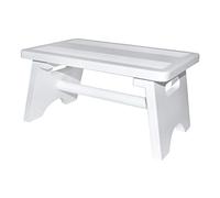 ARANAZ S.L. MANUFACTURAS DE LA MADERA Taburete multifunción 'Ara' Desmontable 30x20x15cm Color Blanco