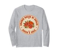Arance Rosse di Sicilia Succo y Sole Vintage Naranja Arte Manga Larga