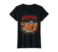 Arancini Siciliani Auténtico Arte gastronómico Italiano de Sicilia Camiseta gráfica económica, Mujer, Negro, L