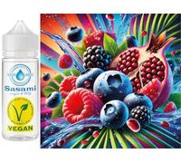 Arándano - frambuesa - granada aroma concentrado - Vegano - Sasami - 100ml